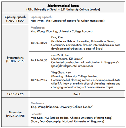 1750 to 1800 is Opening Speech and the presentations will be continued until 1915 after taking break time for 10 minutes the discussion will be continued for an hour