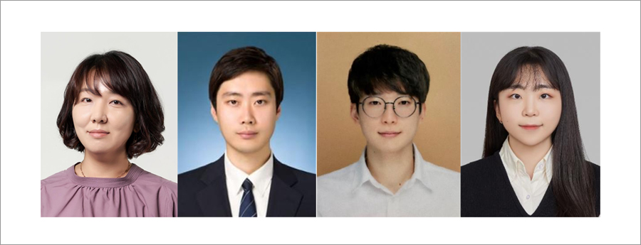  University of Seoul and Konkuk University Joint research team from the left Prof Inhee Choicocorresponding author Prof Jung Tae Parkcocorresponding author Seonghyeon Eomcofirst author Master’s course So Yeon Leecofirst author Master’s course